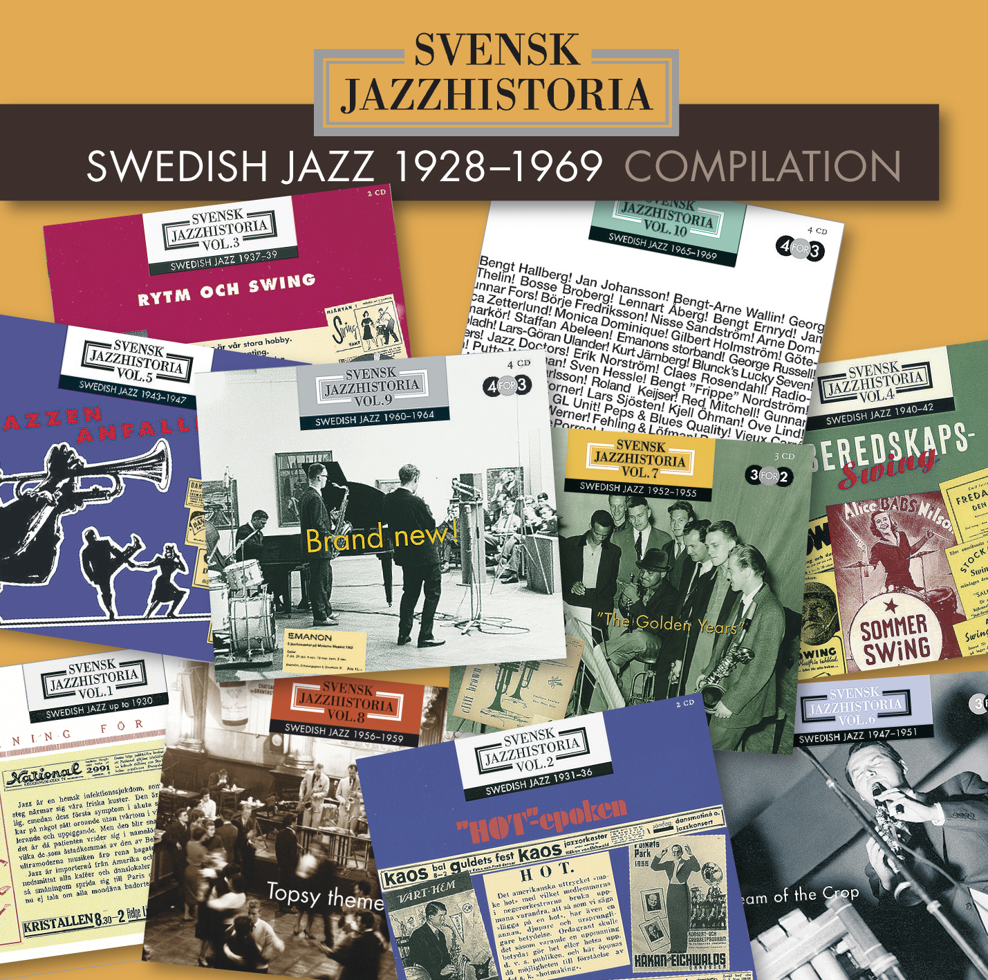 Svensk Jazzhistoria, sampler