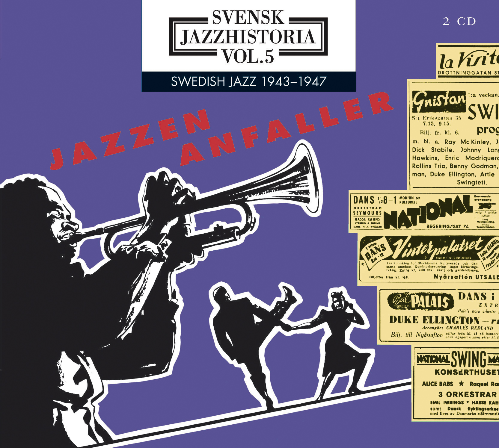 Jazzen anfaller vol. 5, 1943-47